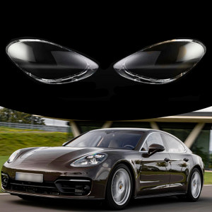 2017-2020 Porsche Panamera 2Pcs Front Headlamp Headlight Lens Cover Shell Clear Generic
