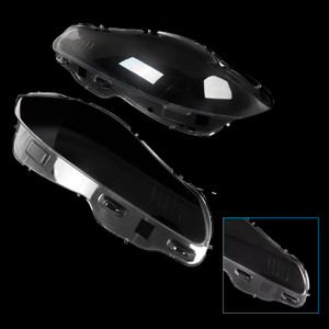 2010-2019 Jaguar XJ XJL Pair Front Headlamp Headlight Lens Cover Shell Clear Generic