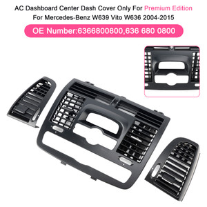 2004-2015 Mercedes-BENZ Viano W636 Center Front L&R Dashboard A/C Air Conditioner Outlet Cover Generic