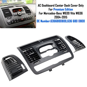 2004-2015 Mercedes-BENZ Vito W639 Center Front L&R Dashboard A/C Air Conditioner Outlet Cover Generic