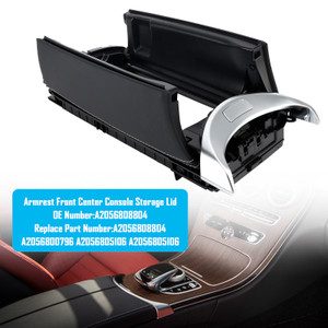 2015-2020 Mercedes-Benz C63 AMG S Armrest Front Center Console Storage Lid A2056808804 Generic