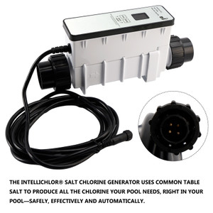 IC20 EC-520554 Salt Chlorinator Sanitizer 20,000-gallon Saltwater Pool