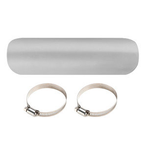 Steel Exhaust Muffler Pipe Heat Deflector Cover Chromea For Motorcycle Scooter