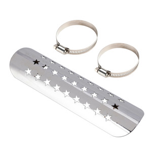 Steel Exhaust Muffler Pipe Heat Deflector Cover For Motorcycle Scooter