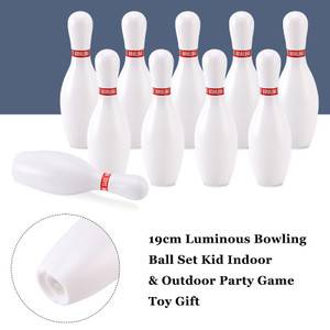 19cm Luminous Bowling Ball Set Kid Indoor & Outdoor Party Game Toy Gift