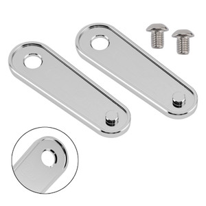 1993-2023 Electra Glides Road Glides Rear Floorboard Foot Peg Frame Plates Chrome Generic