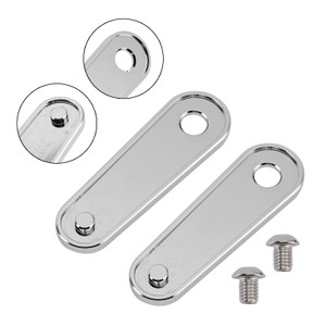 1993-2023 Electra Glides Road Glides Rear Floorboard Foot Peg Frame Plates Chrome Generic
