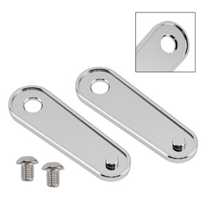 1993-2023 Electra Glides Road Glides Rear Floorboard Foot Peg Frame Plates Chrome Generic