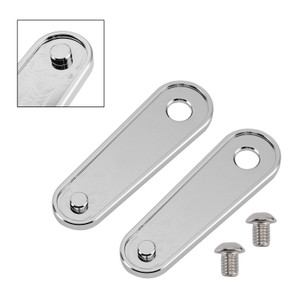 1993-2023 Electra Glides Road Glides Rear Floorboard Foot Peg Frame Plates Chrome Generic