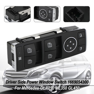 2012-2018 A-CLASS (W176) Master Power Window Switch 1669054300 Generic