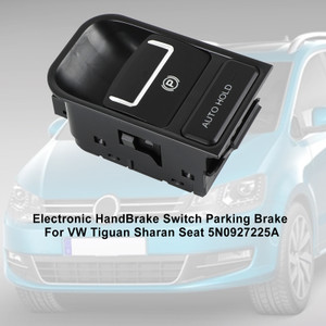 2008-2015 VW Tiguan Electronic Park Brake Handbrake Switch Black 5N0927225A Generic