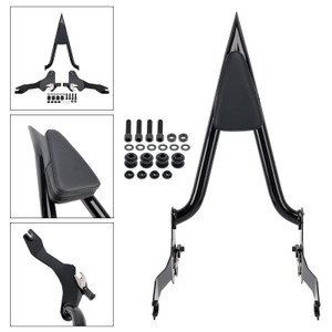 2018+ Low Rider FXLR FXLRS FXLRST FXRST Sport Glide FLSB Passenger Sissy Bar Backrest Black Generic