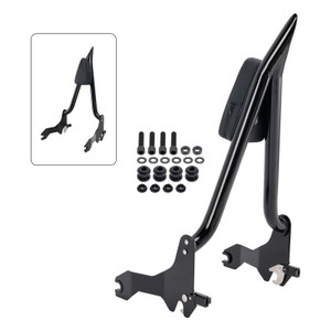 2018+ Low Rider FXLR FXLRS FXLRST FXRST Sport Glide FLSB Passenger Sissy Bar Backrest Black Generic