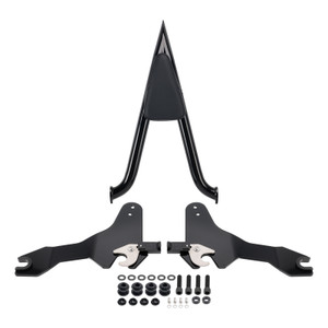 2018+ Low Rider FXLR FXLRS FXLRST FXRST Sport Glide FLSB Passenger Sissy Bar Backrest Black Generic