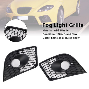 2005-2009 Seat Leon Cupra 1P Pre-Facelift 2* Fog Light Grille 1P0853665C Generic