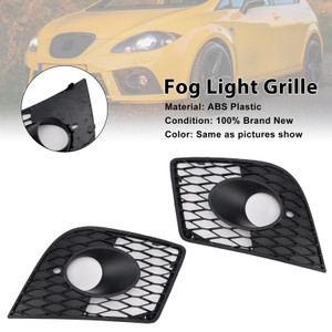 2005-2009 Seat Leon Cupra 1P Pre-Facelift 2* Fog Light Grille 1P0853665C Generic