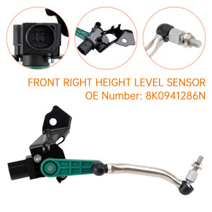 2007-2015 Audi A4 Front Right Headlight Range Adjustment Sensor Front Right 8K0941286N Generic