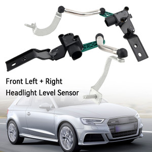 2016-2021 Audi Q2 Q3 Front Left+Right Headlight Level Sensor 3Q0412521A/5Q0907503 3Q0412522A/5Q0412522C Generic