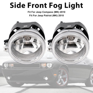 2010-2011 Dodge Challenger Nitro Pair Front Fog Light 5182025AA Generic