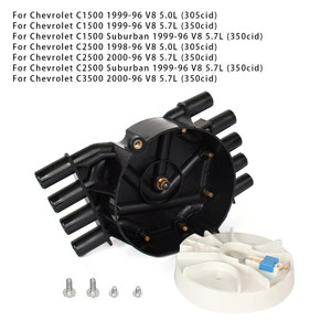 1996-2002 Chevrolet Express 1500 ECaxpress 2500 Express 3500 Distributor Cap and Rotor Kit 10452459 Generic