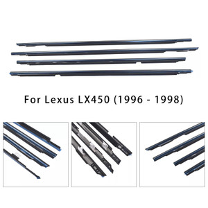 1996-1998 Lexus LX450 4PCS Door Belt Molding 75710-60021 Generic