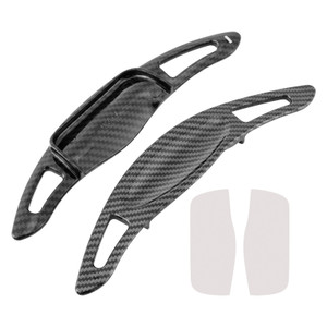 2019-2022 Toyota Corolla Carbon Look Steering Wheel Paddle Shifter Extension Carbon Fiber Black Look Generic