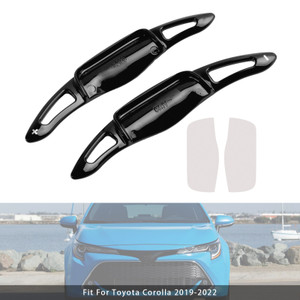 2023 Toyota Voxy Carbon Look Steering Wheel Paddle Shifter Extension Black Generic