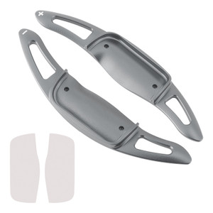 2023 Toyota RAV4 PHEV Carbon Look Steering Wheel Paddle Shifter Extension Aluminium Grey Generic
