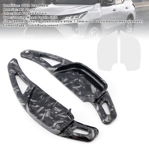 2020-2021 Toyota Vios Steering Wheel Paddle Shifter Extension Black Forged Pattern Generic