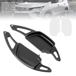 2011-2014 Toyota Jelucci Steering Wheel Paddle Shifter Extension Aluminium Black Generic