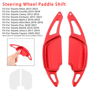2010-2018 Toyota Altis/Reiz Steering Wheel Paddle Shifter Extension Aluminium Red Generic