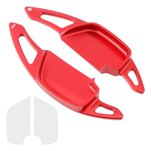2020-2021 Toyota Vios Steering Wheel Paddle Shifter Extension Aluminium Red Generic