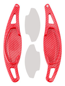 2022-2023 Honda Civic 11th Gen Steering Wheel Paddle Shifter Extension Carbon Fiber Red Look Generic