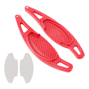2022-2023 Honda Civic 11th Gen Steering Wheel Paddle Shifter Extension Carbon Fiber Red Look Generic