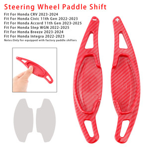 2023-2024 Honda Breeze Steering Wheel Paddle Shifter Extension Carbon Fiber Red Look Generic