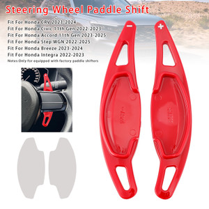 2023-2025 Honda Accord 11th Gen Steering Wheel Paddle Shifter Extension Red Generic
