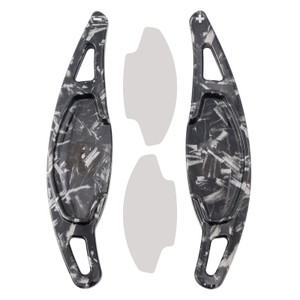 2023-2024 Honda CRV Steering Wheel Paddle Shifter Extension Black Forged Pattern Generic