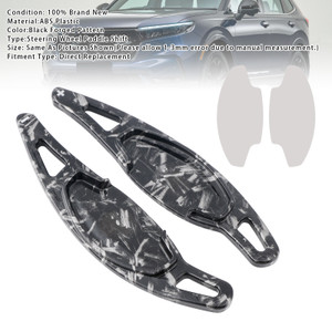 2023-2024 Honda Breeze Steering Wheel Paddle Shifter Extension Black Forged Pattern Generic