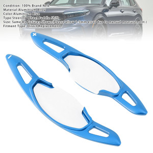 2022-2023 Honda Civic 11th Gen Steering Wheel Paddle Shifter Extension Aluminium Blue Generic
