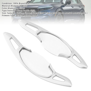 2023-2024 Honda CRV Steering Wheel Paddle Shifter Extension Aluminium Silver Generic