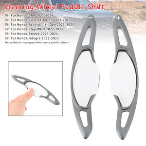 2022-2025 Honda Step WGN Steering Wheel Paddle Shifter Extension Aluminium Grey Generic