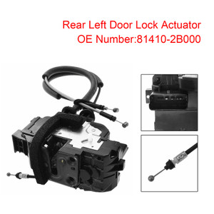 2006-2012 Hyundai Santa Fe II SUV Rear Left Door Lock Actuator 81410-2B000 Generic