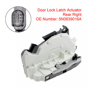 2009-2014 VW Tiguan Door Lock Latch Actuator Rear Right 5N0839016A Generic