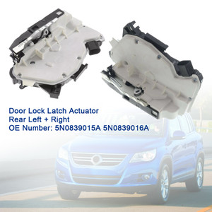 2010-2012 VW Amarok Door Lock Latch Actuator Rear Left+Right  5N0839015A 5N0839016A Generic