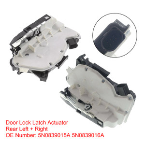 2010-2013 Skoda Superb Door Lock Latch Actuator Rear Left+Right  5N0839015A 5N0839016A Generic