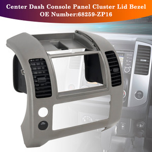 2005-2020 Nissan Frontier Center Dash Console Panel Cluster Lid Bezel 68259-ZP16 Generic