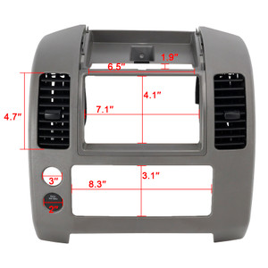 2005-2020 Nissan Frontier Center Dash Console Panel Cluster Lid Bezel 68259-ZP16 Generic