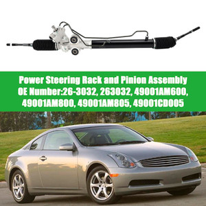 2003-2005 Infiniti G35 All Body Style RWD(Rear Wheel Drive) Power Steering Rack and Pinion Assembly 263032 Generic