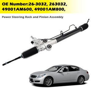 2006-2006 Infiniti G35 Sedan RWD(Rear Wheel Drive) Power Steering Rack and Pinion Assembly 263032 Generic