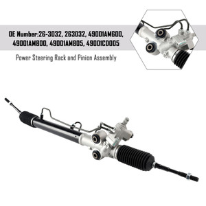 2006-2007 Infiniti G35 Coupe RWD(Rear Wheel Drive) Power Steering Rack and Pinion Assembly 263032 Generic